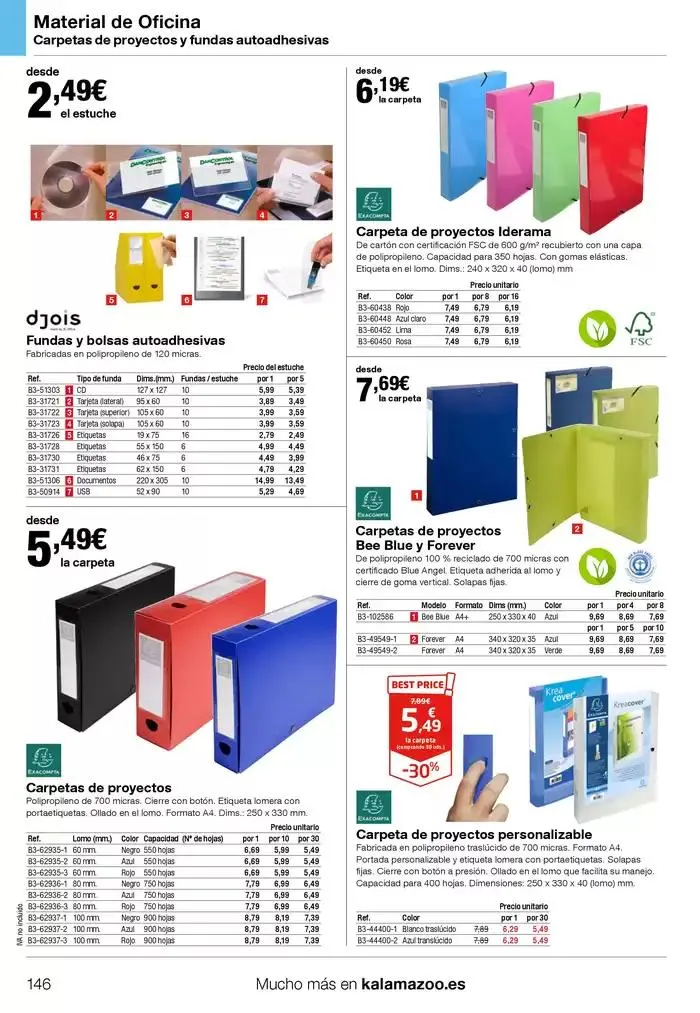 Catálogo de Staples Kalamazoo Catálogo General 9 de enero al 30 de septiembre 2025 - Página 146