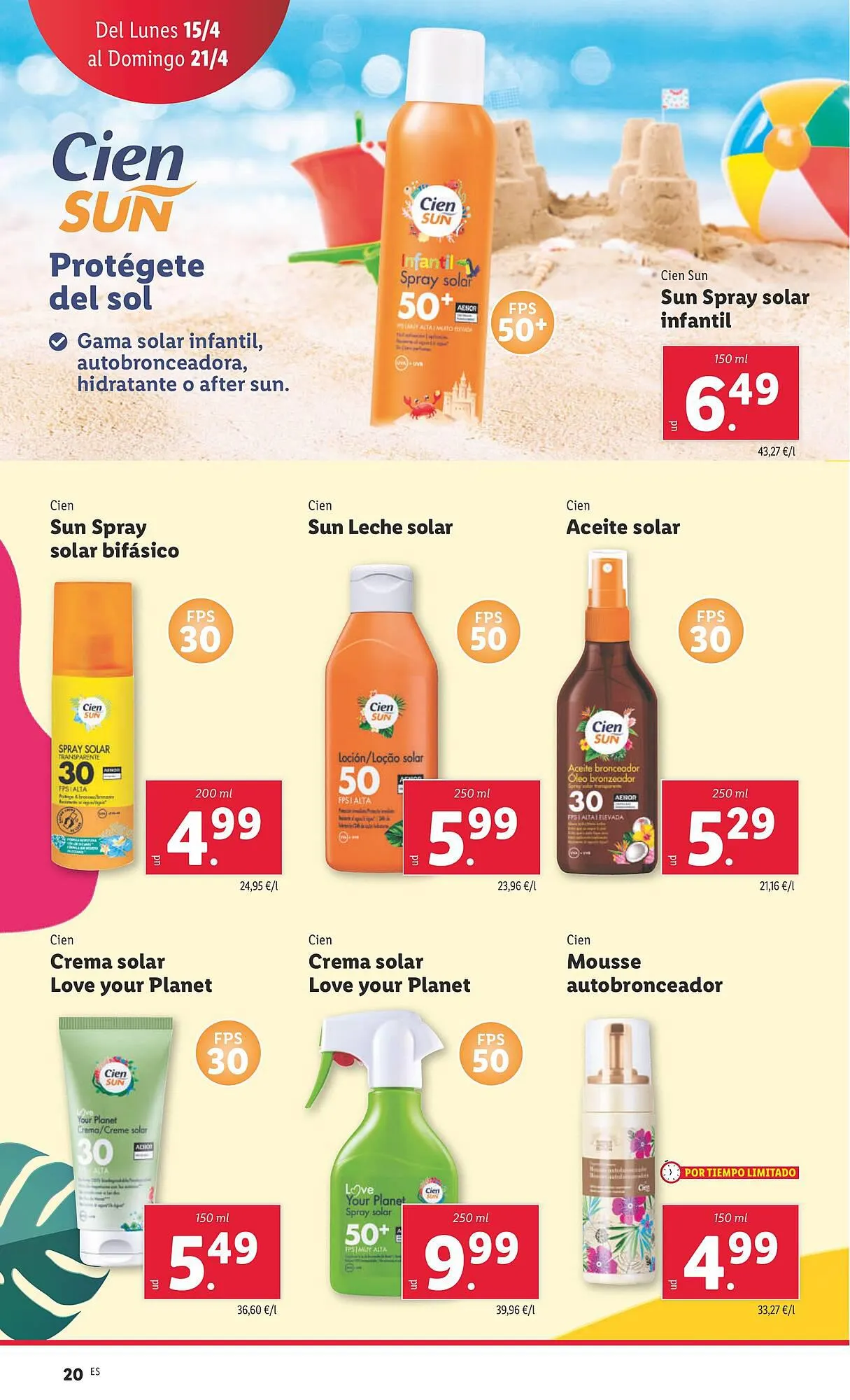 Catálogo de Folleto Lidl 15 de abril al 21 de abril 2024 - Página 20