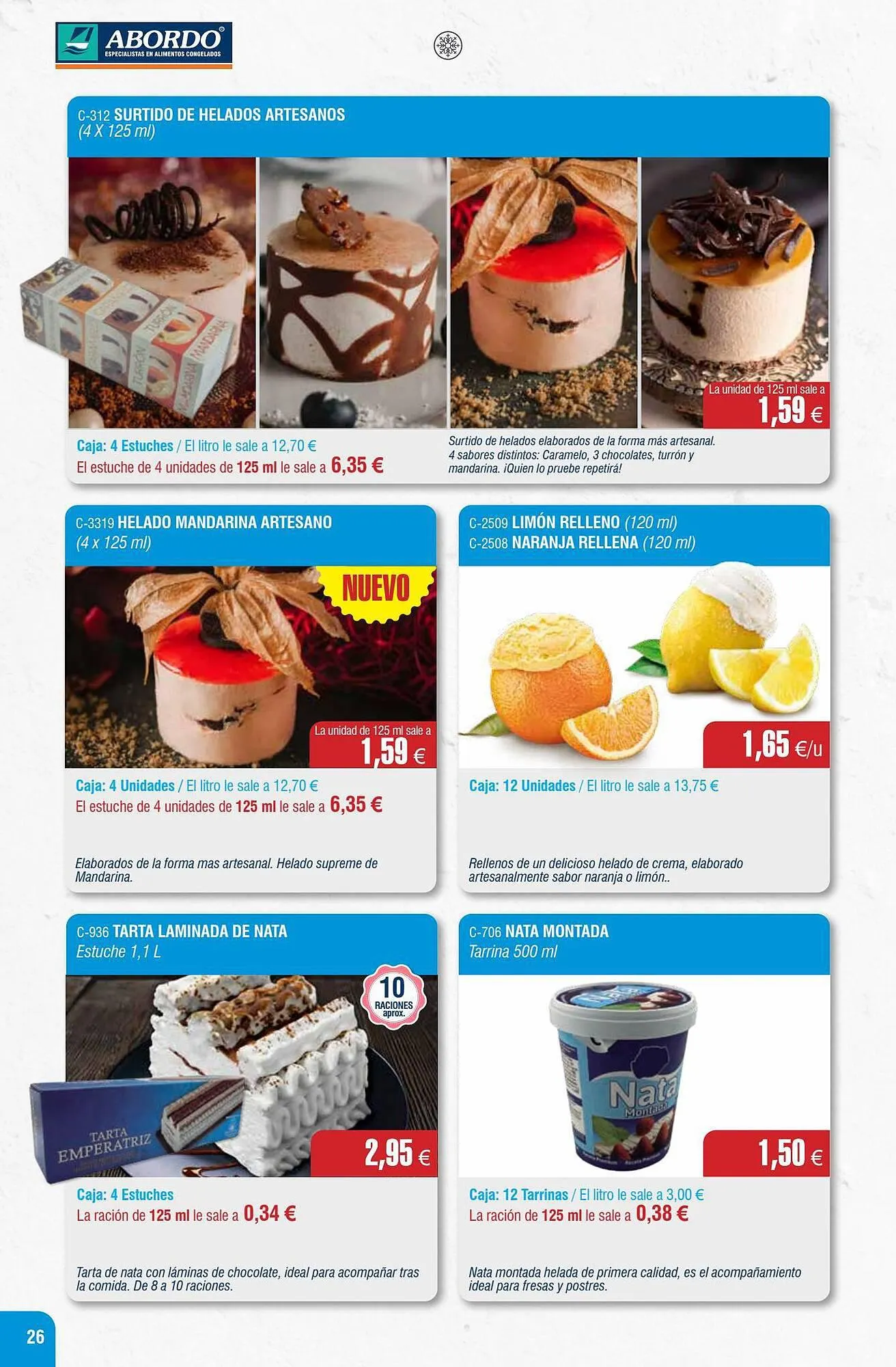 Catálogo de Folleto Abordo 1 de agosto al 31 de agosto 2023 - Página 26