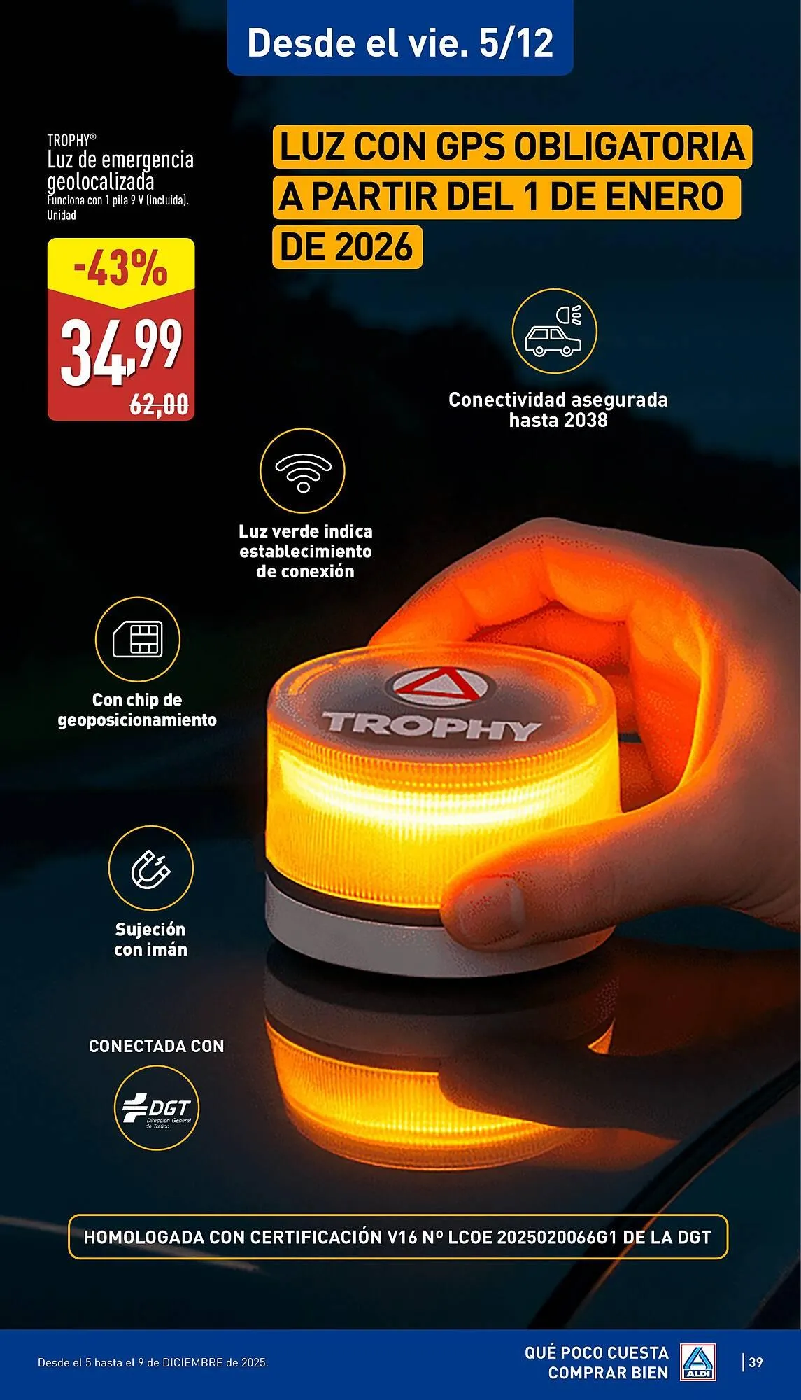 Catálogo de Folleto ALDI 1 de diciembre al 7 de diciembre 2025 - Página 39