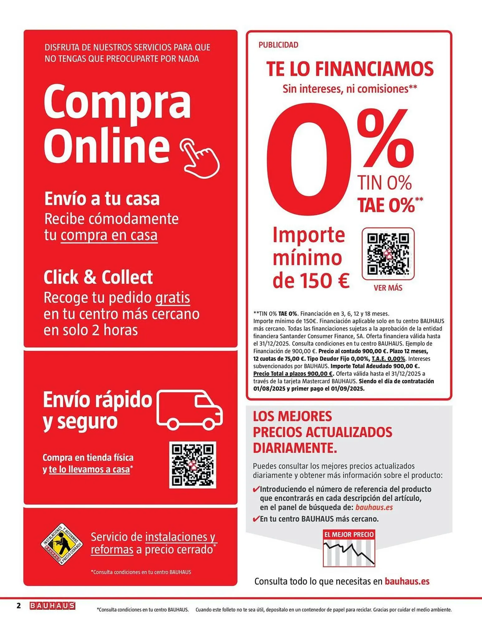 Catálogo de Folleto Bauhaus 5 de agosto al 5 de septiembre 2025 - Página 2