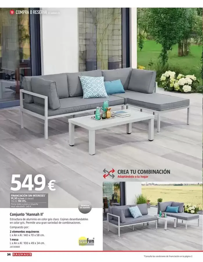 Catálogo de VERANO. Jardín, terraza, balcón.  26 de marzo al 20 de abril 2025 - Página 34