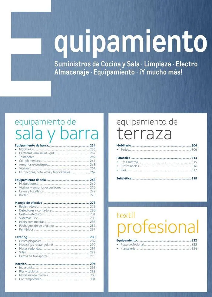 Catálogo de Equipamiento y suministros 23 de julio al 30 de noviembre 2024 - Página 358