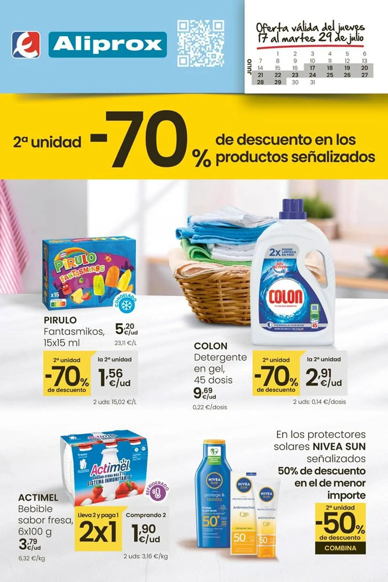 Catálogo de Folleto Eroski 17 de julio al 29 de julio 2025 - Página 1