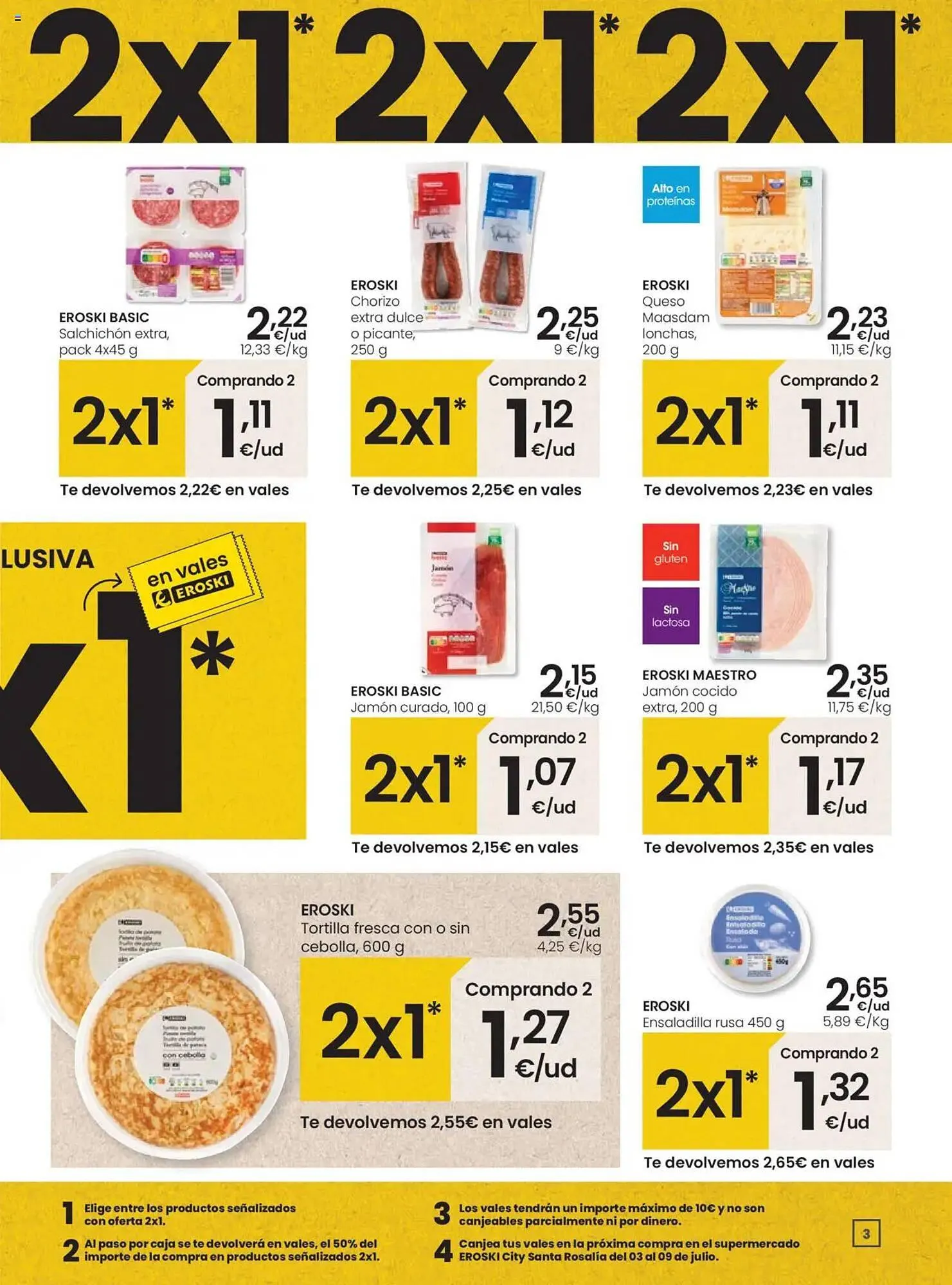 Catálogo de Folleto Eroski 26 de junio al 2 de julio 2025 - Página 3