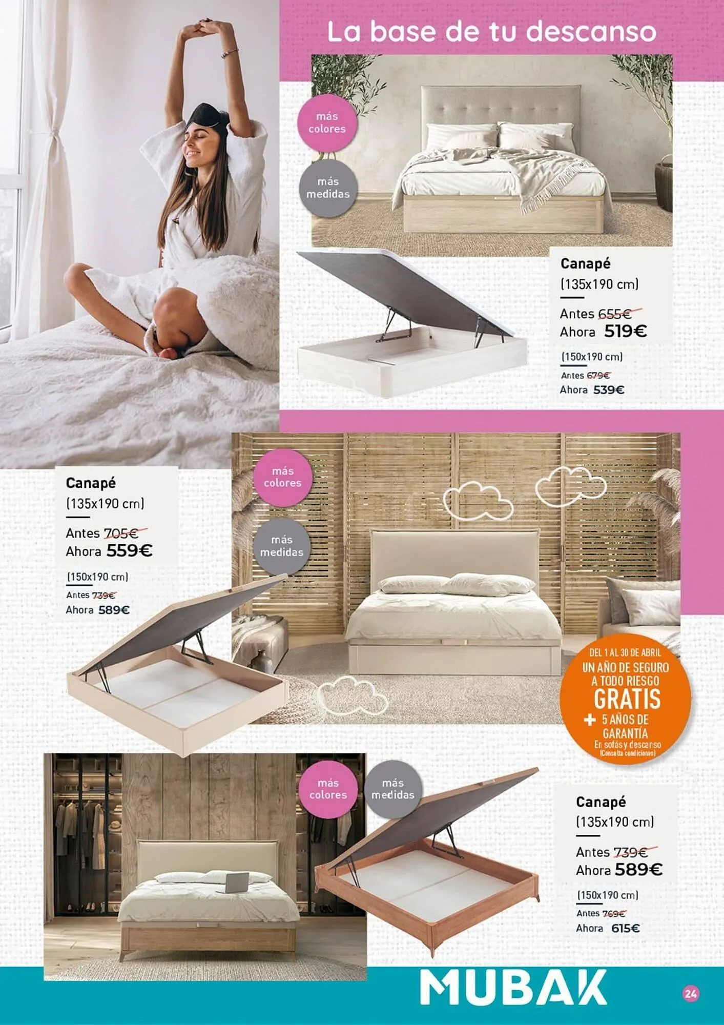 Catálogo de Folleto Mubak 1 de abril al 30 de abril 2026 - Página 24