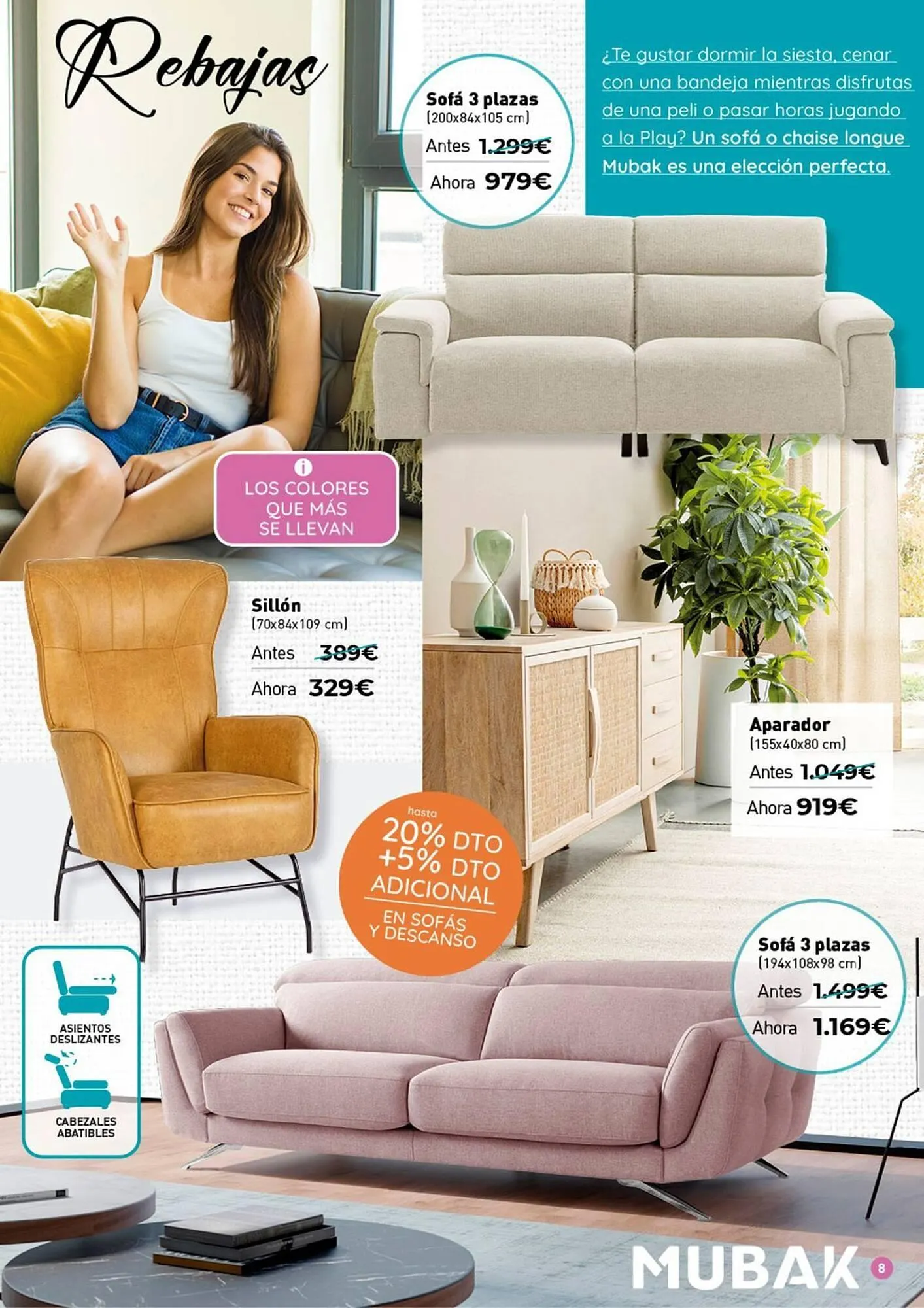 Catálogo de Folleto Mubak 1 de julio al 31 de agosto 2025 - Página 8