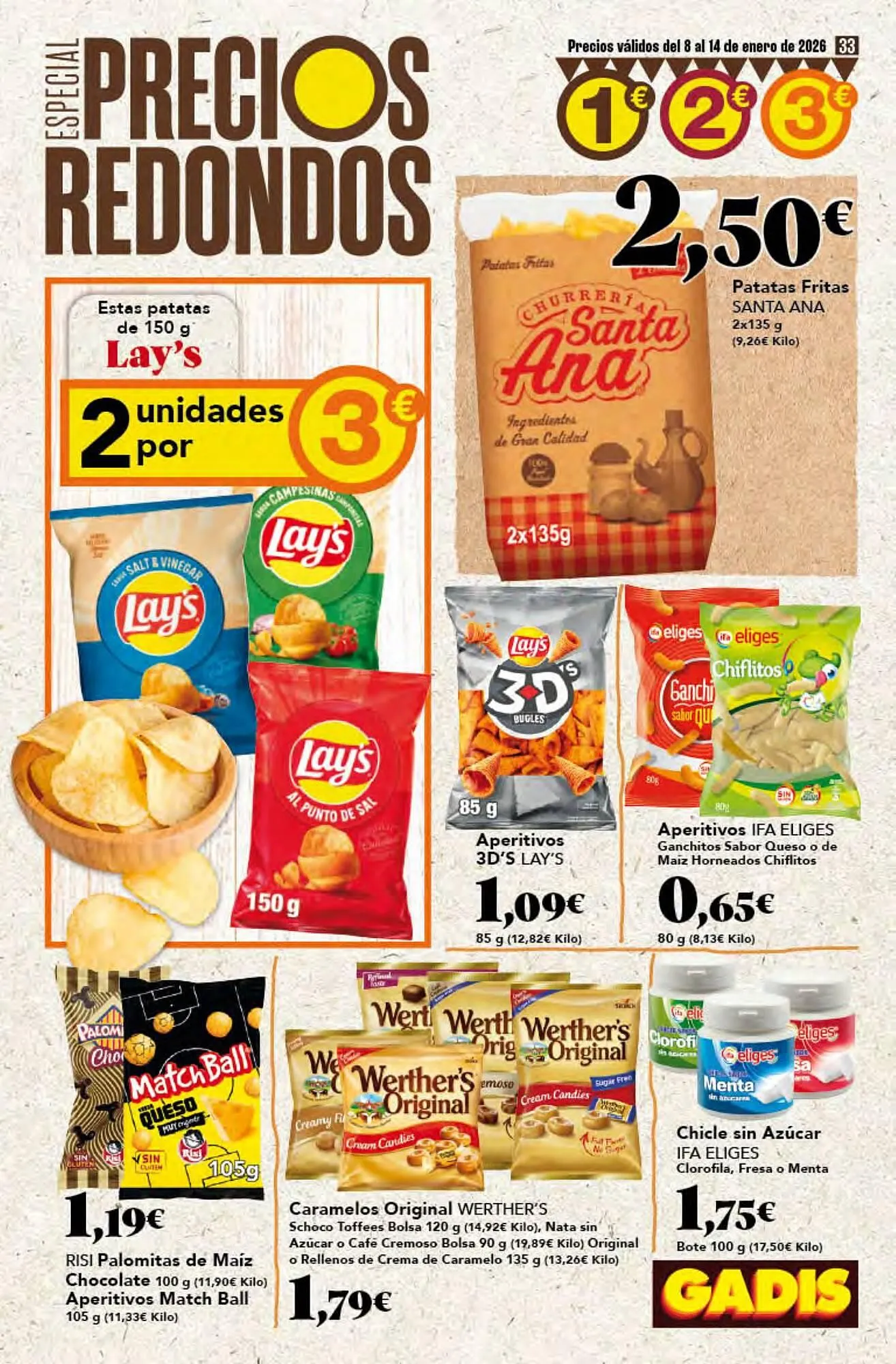 Catálogo de Folleto Gadis 8 de enero al 14 de enero 2026 - Página 33