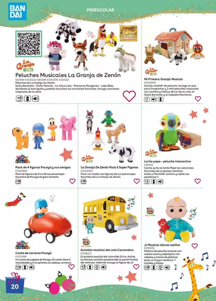 Catálogo de ¡La mejor Navidad del mundo! 18 de octubre al 5 de enero 2025 - Página 20