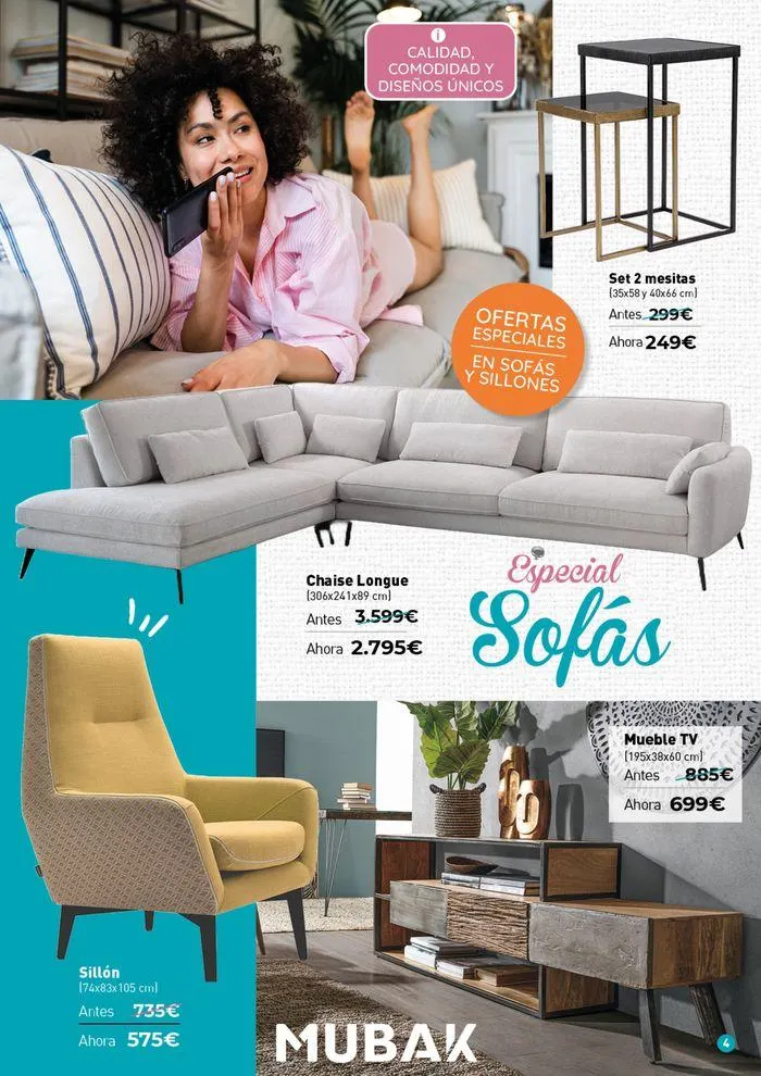 Catálogo de Especial sofás! 2 de septiembre al 5 de enero 2025 - Página 4