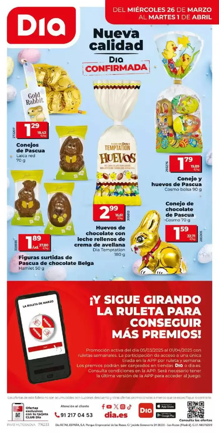 Catálogo de Más de 100 productos a 1€ del 26/03 al 01/04  26 de marzo al 1 de abril 2025 - Página 12