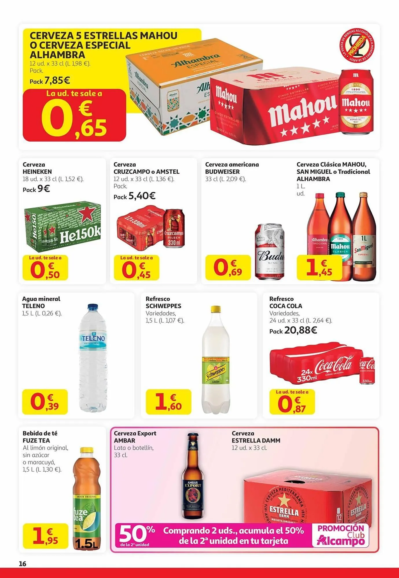 Catálogo de Folleto Alcampo 12 de febrero al 25 de febrero 2026 - Página 16