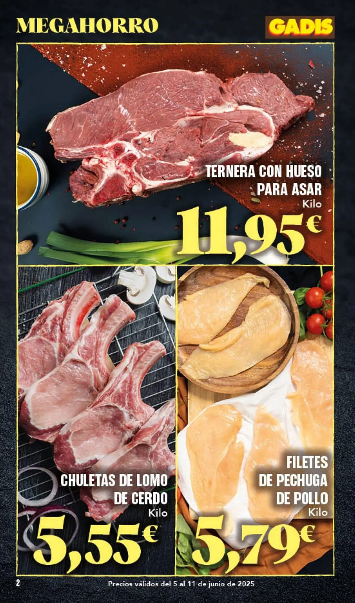 Catálogo de Folleto Gadis 5 de junio al 11 de junio 2025 - Página 2