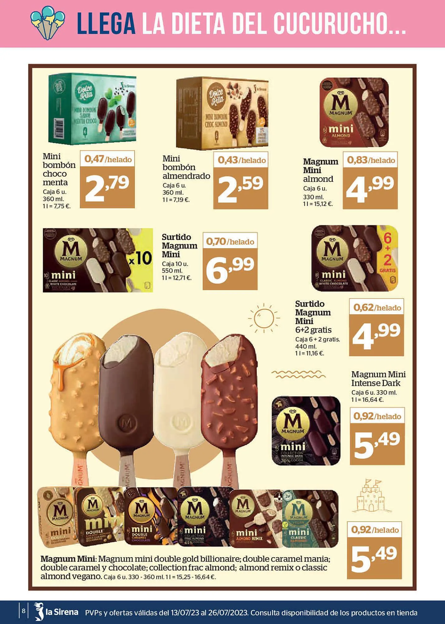 Catálogo de Folleto La Sirena 13 de julio al 26 de julio 2023 - Página 8