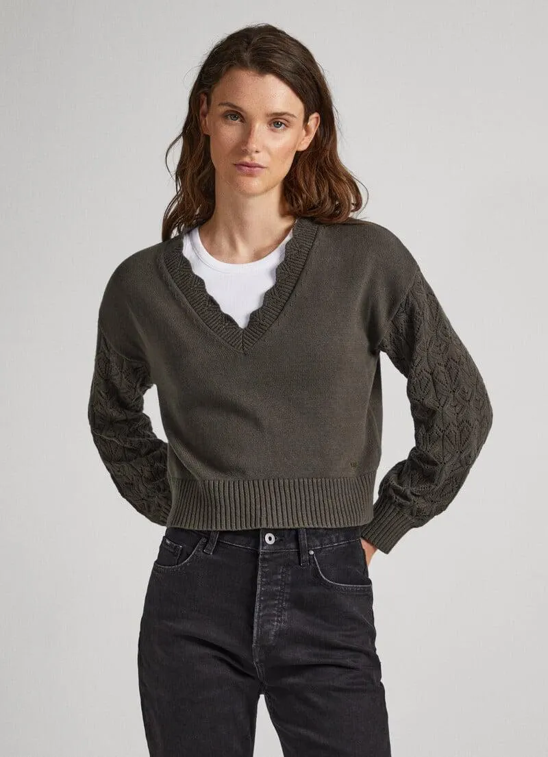 JERSEY CALADO EN MANGAS