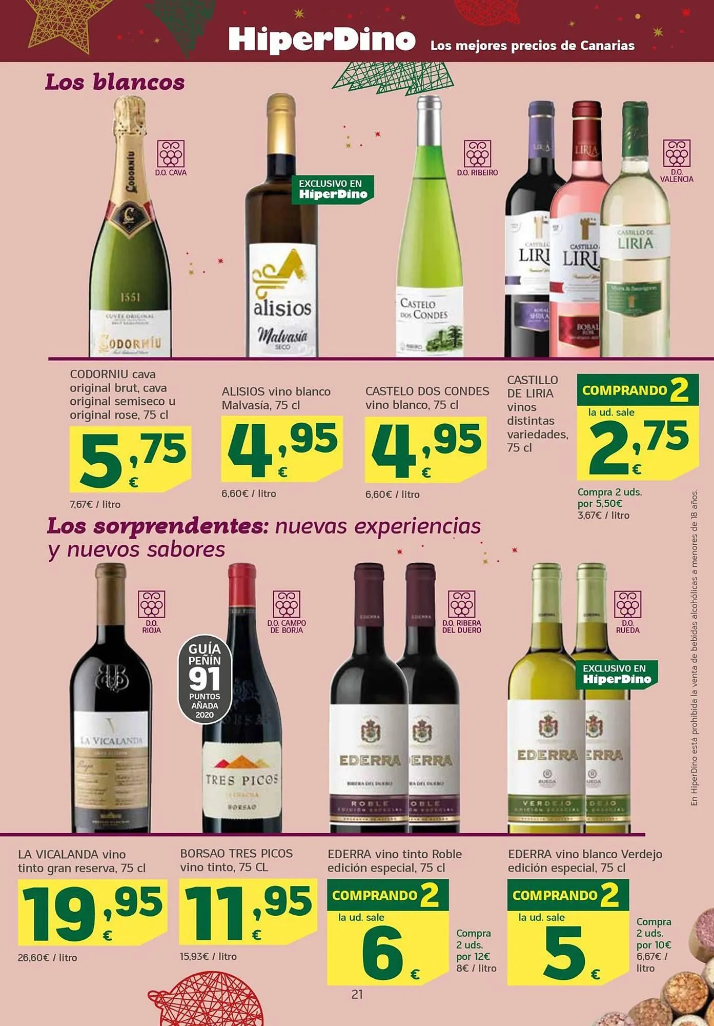 Catálogo de Folleto HiperDino 23 de noviembre al 4 de diciembre 2023 - Página 21