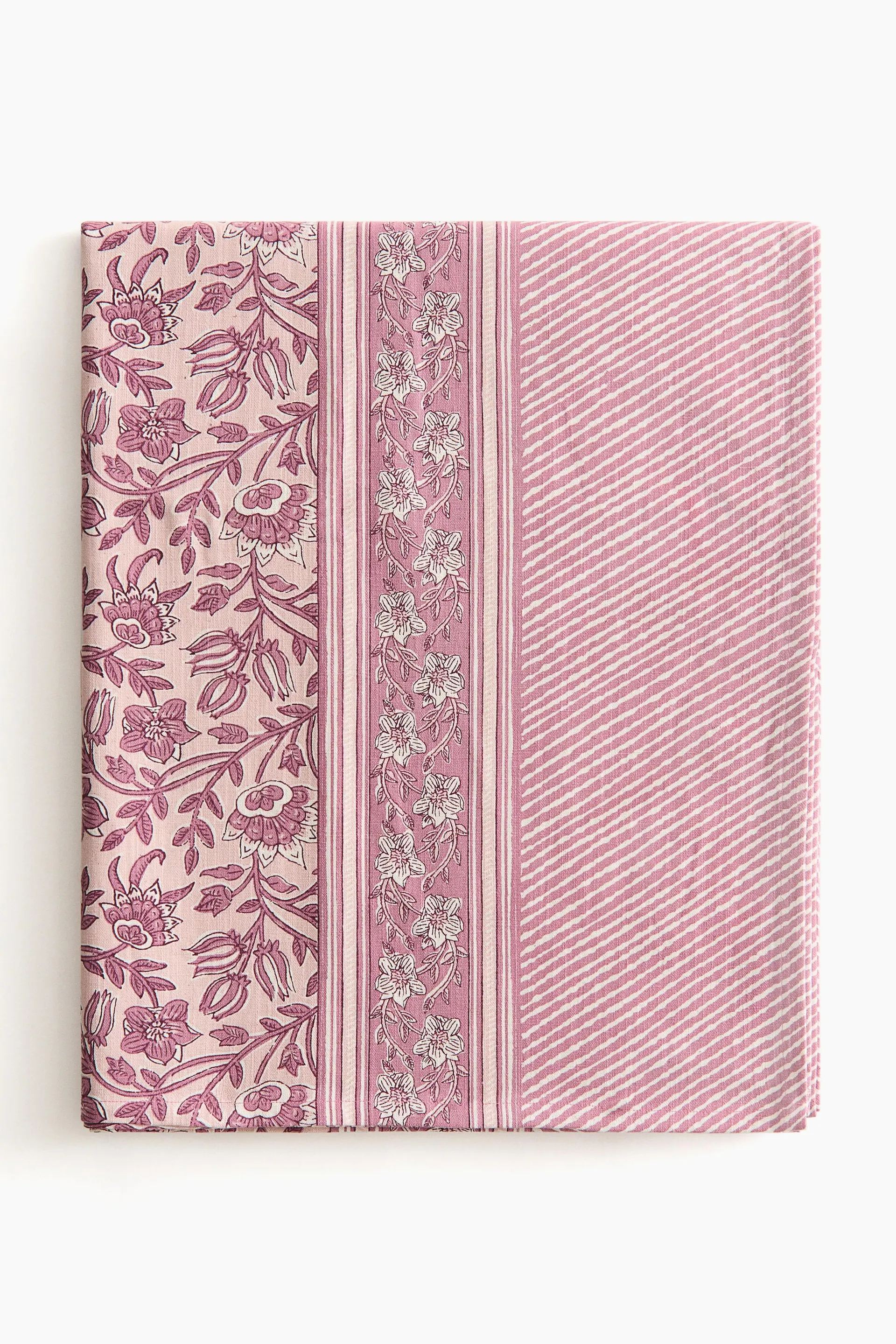 Mantel estampado de algodón