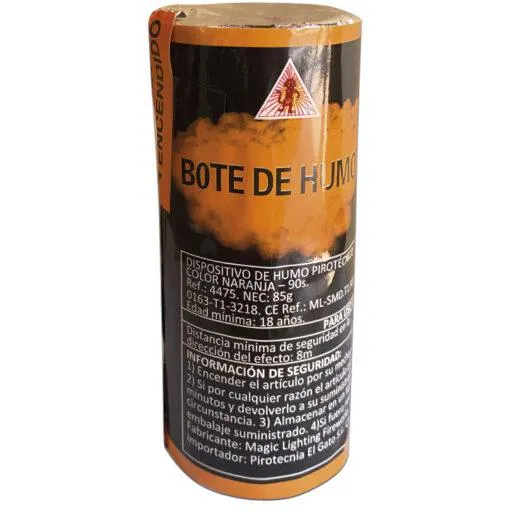 BOTE HUMO NARANJA 90seg.