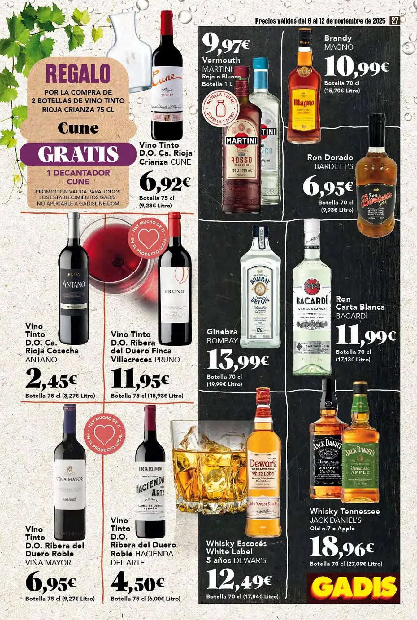 Catálogo de Folleto Gadis 6 de noviembre al 12 de noviembre 2025 - Página 27