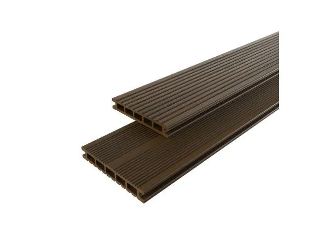 Lama composite Neva marrón 220x14,5cm Blooma