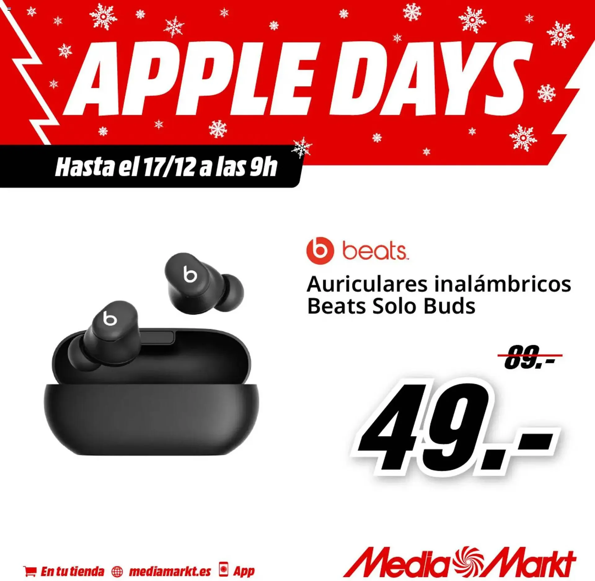 Catálogo de Folleto MediaMarkt 12 de diciembre al 17 de diciembre 2025 - Página 2