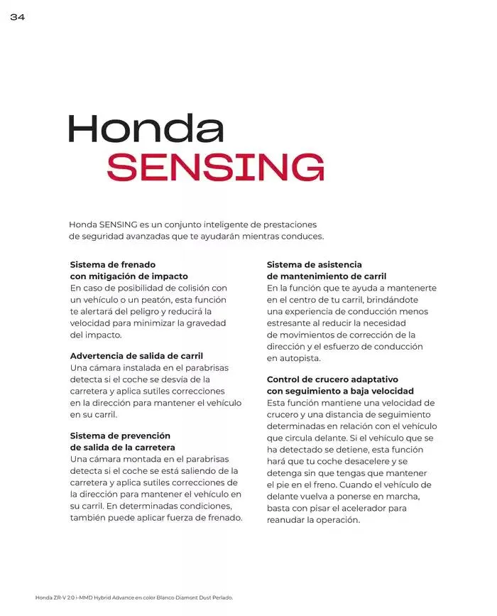 Catálogo de Catálogo ZR-V 6 de marzo al 30 de junio 2025 - Página 34