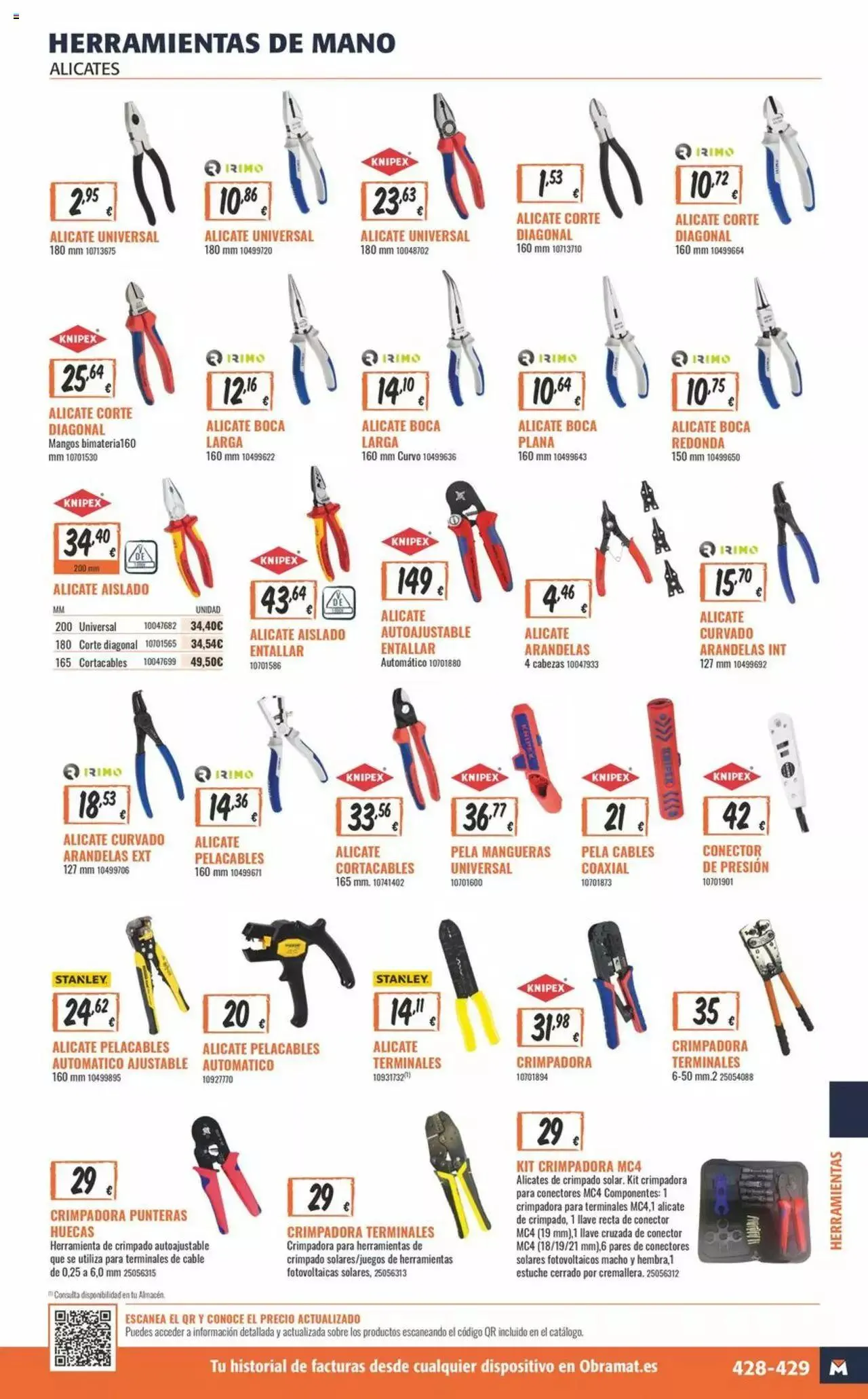 Catálogo de Obramat folleto 8 de marzo al 22 de abril 2024 - Página 429