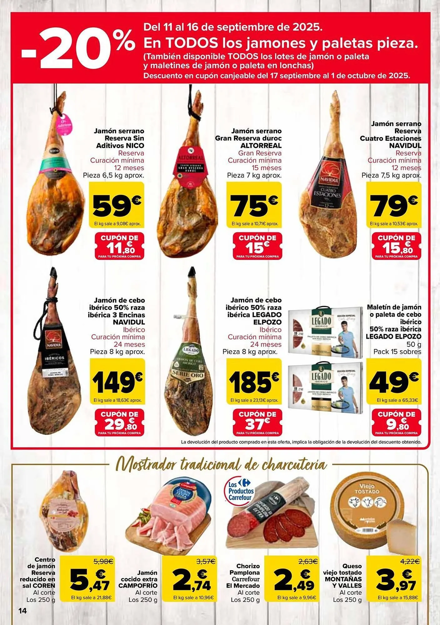 Catálogo de Folleto Carrefour 11 de septiembre al 24 de septiembre 2025 - Página 14