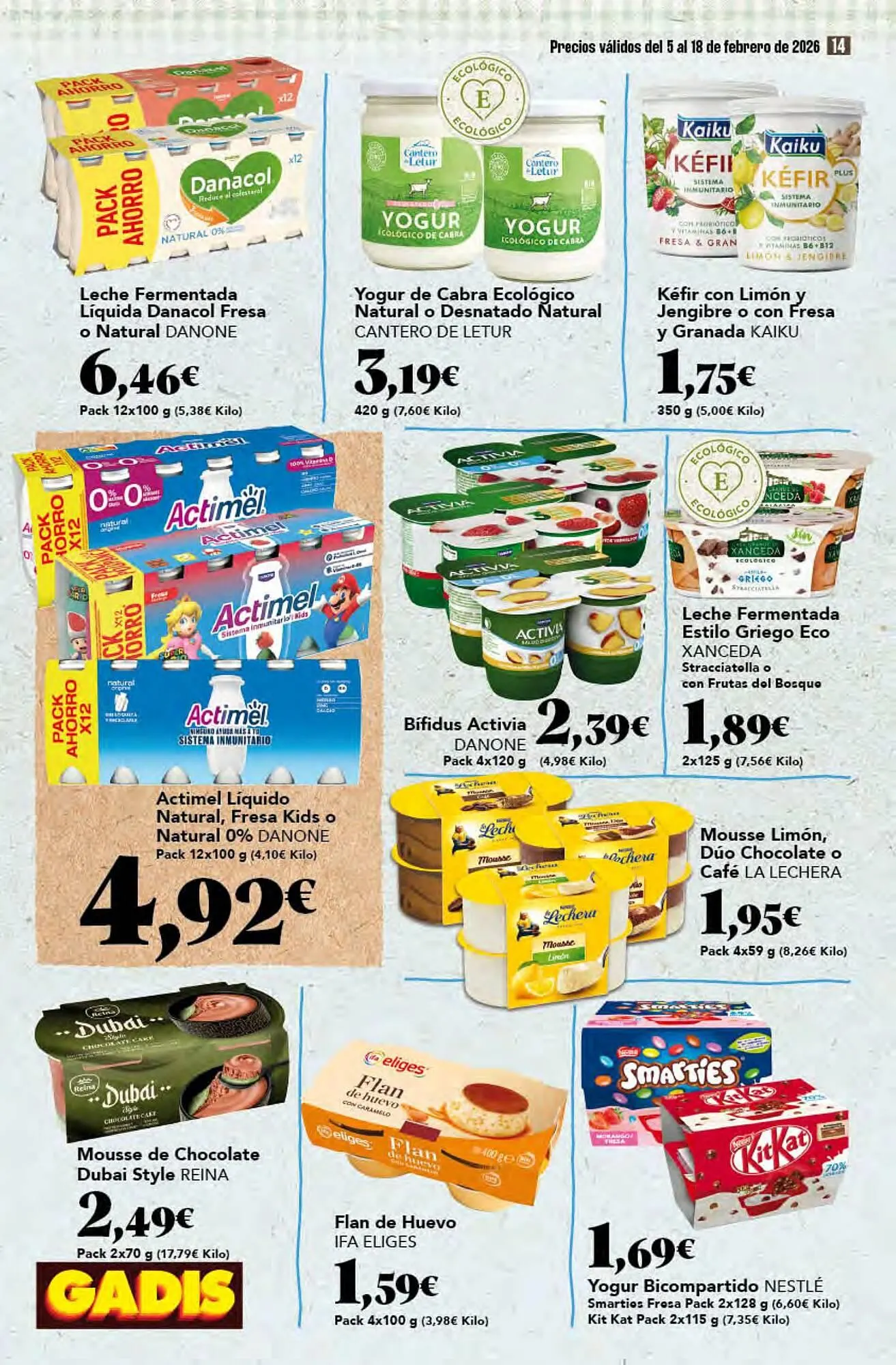 Catálogo de Folleto Gadis 5 de febrero al 18 de febrero 2026 - Página 14