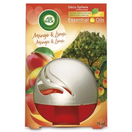 Ambientador Airwick decosphere 75ml mango&lima