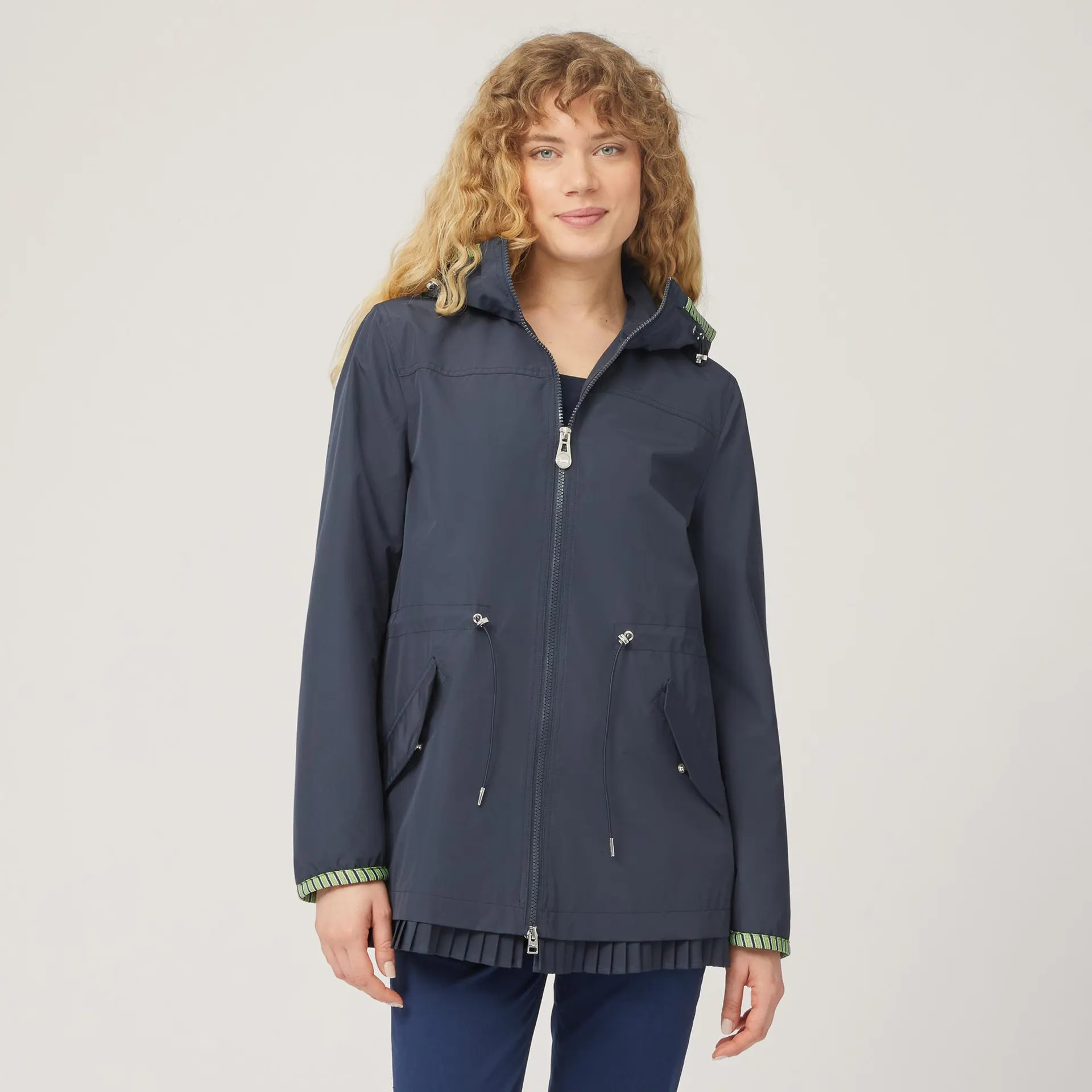 Chaquetón de tejido técnico