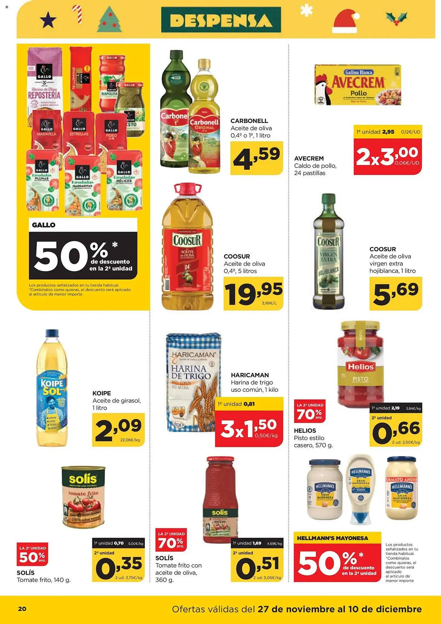 Catálogo de Folleto Alimerka 27 de noviembre al 10 de diciembre 2025 - Página 20