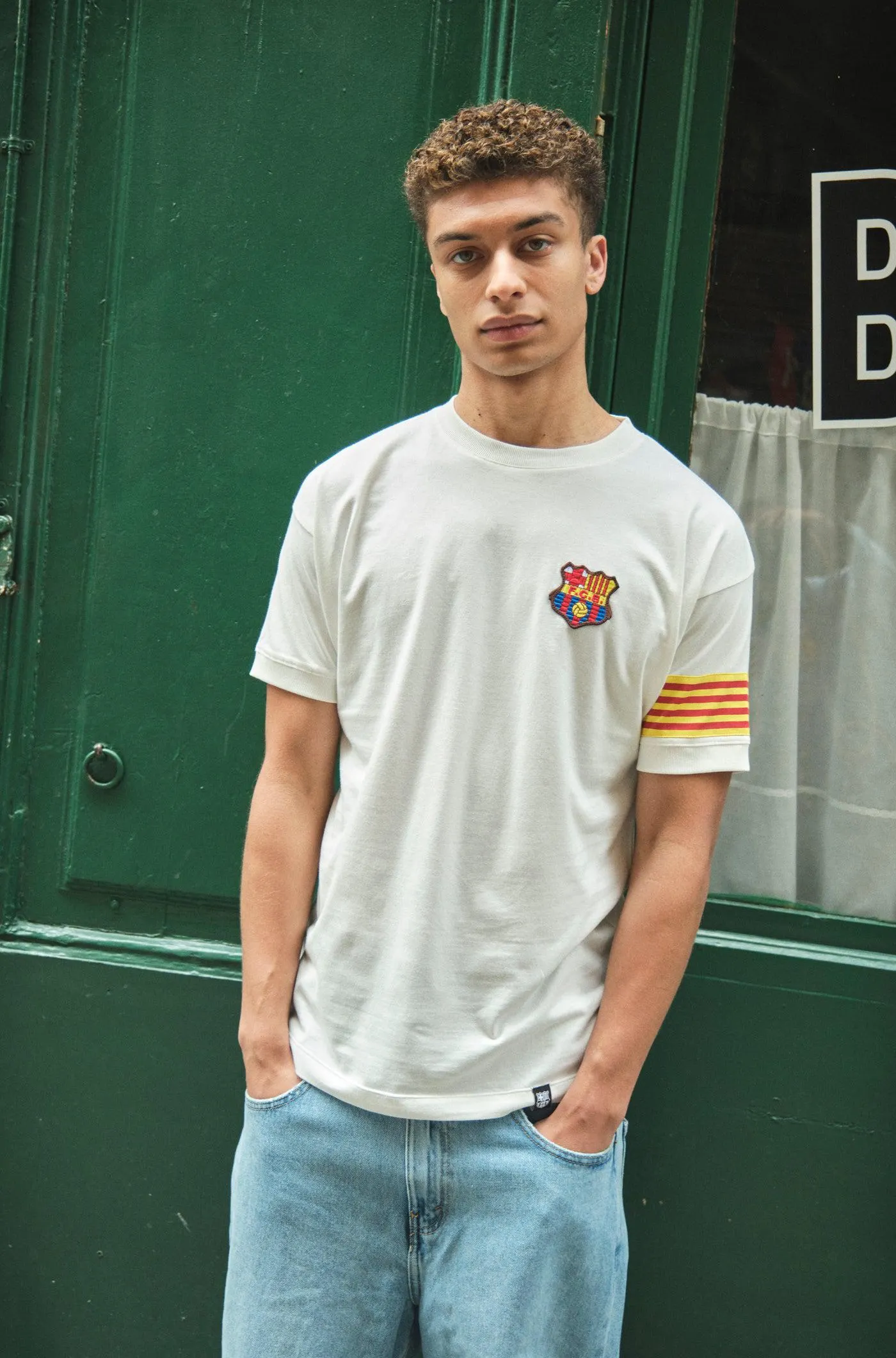 Camiseta Retro blanca 70's Johan Cruyff