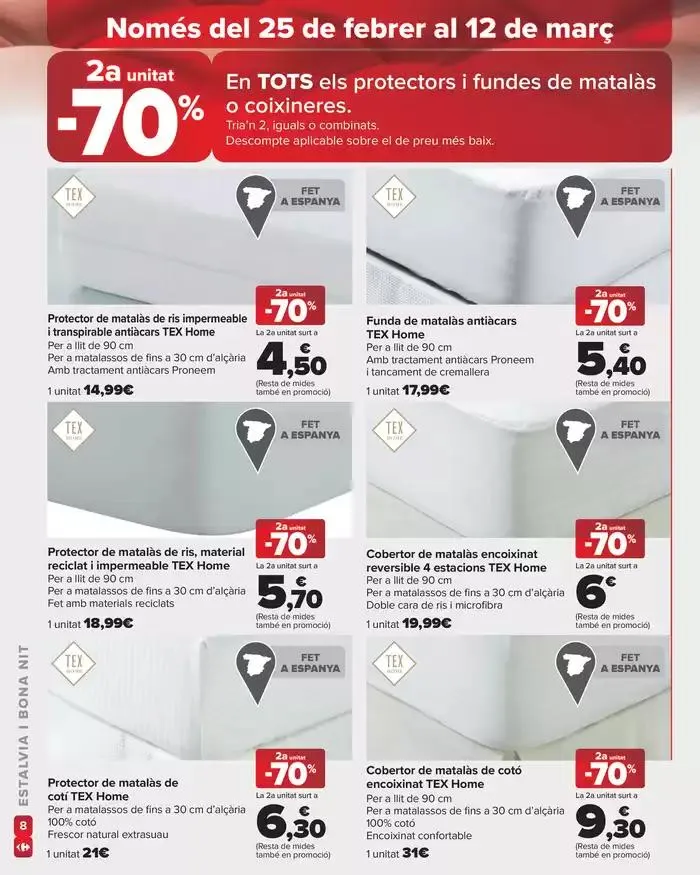 Catálogo de COLCHONES 25 de febrero al 24 de marzo 2025 - Página 8