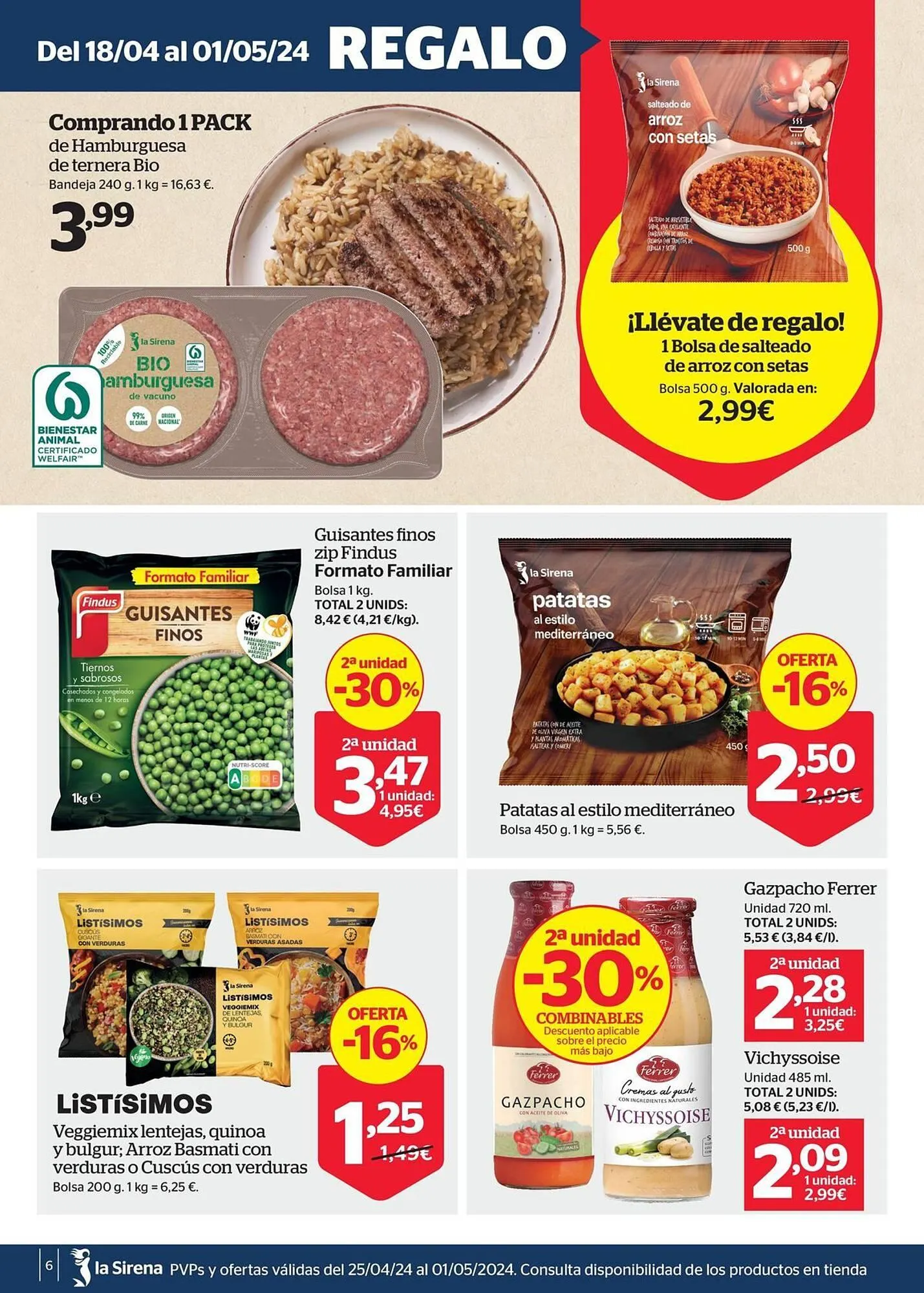 Catálogo de Folleto La Sirena 25 de abril al 1 de mayo 2024 - Página 6