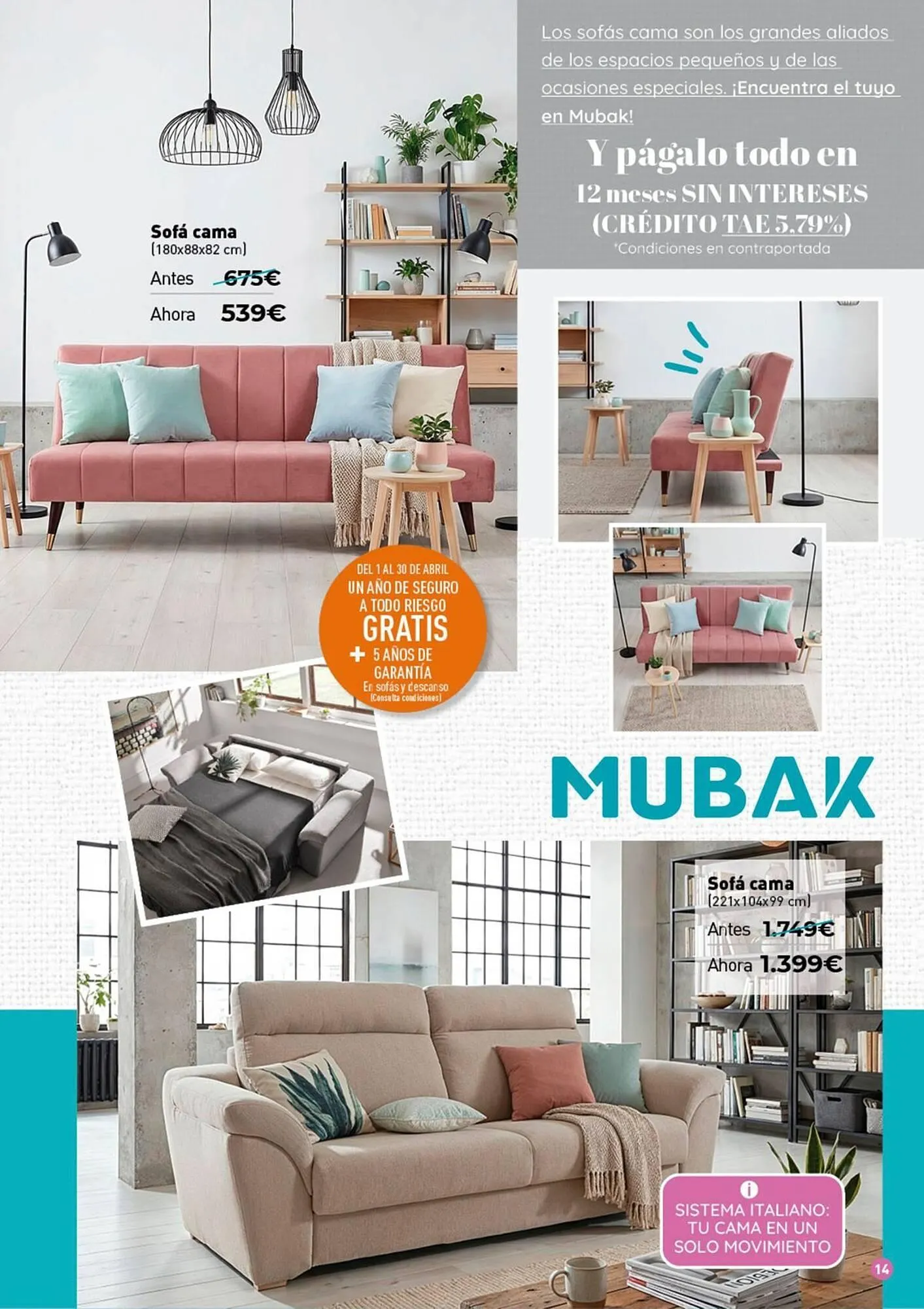 Catálogo de Folleto Mubak 1 de abril al 30 de abril 2026 - Página 14