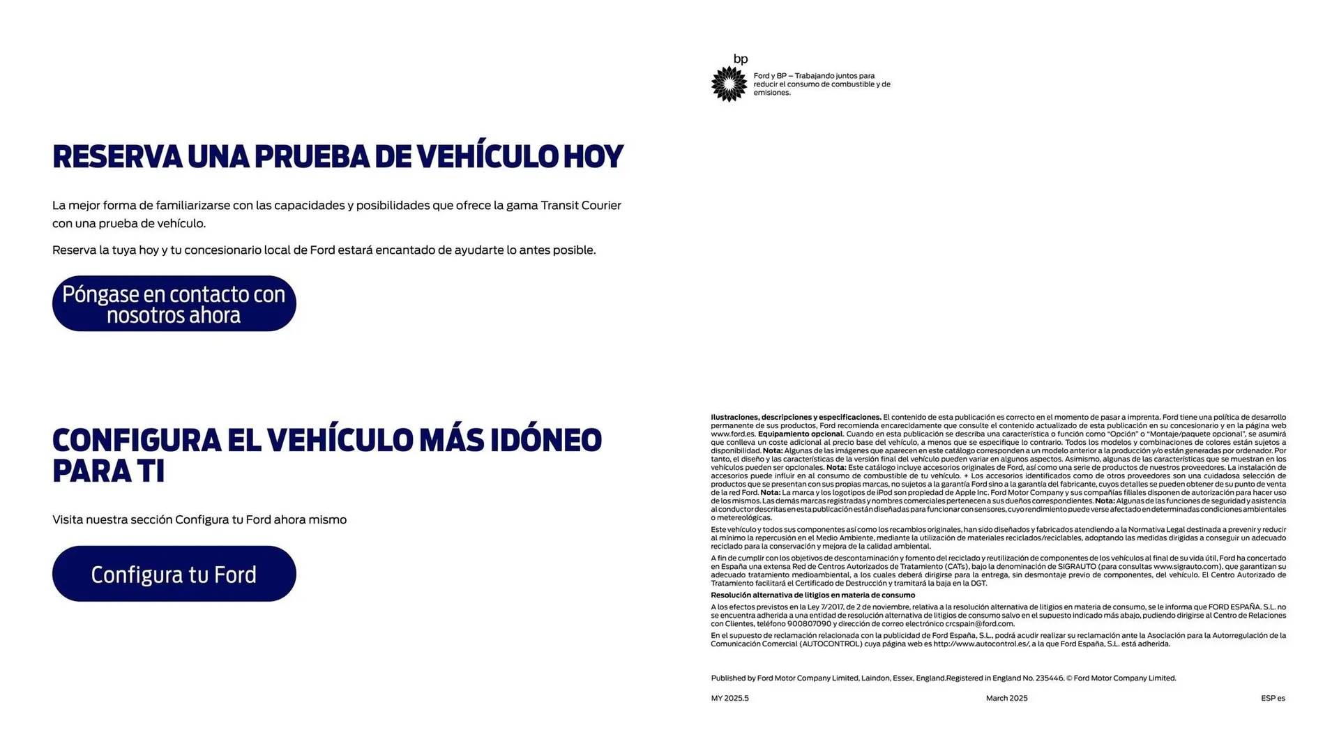 Catálogo de Folleto Ford 22 de agosto al 31 de diciembre 2025 - Página 19