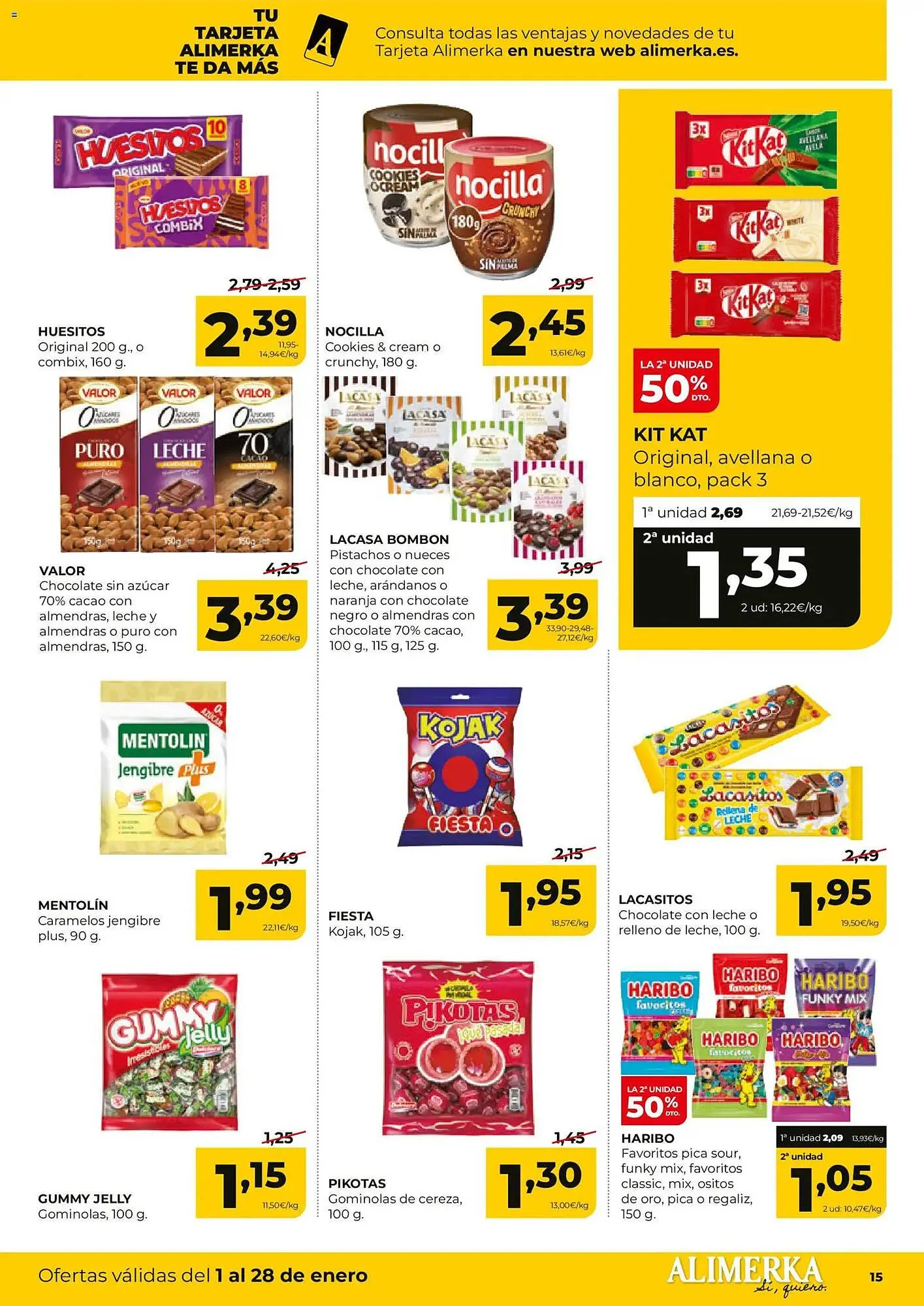Catálogo de Folleto Alimerka 1 de enero al 28 de enero 2026 - Página 15