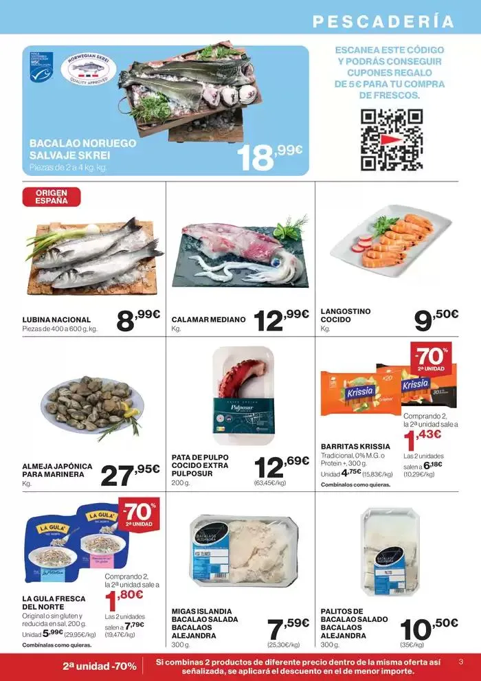 Catálogo de Supercor supermercado ofertas quincenales Canarias 27 de marzo al 9 de abril 2025 - Página 3