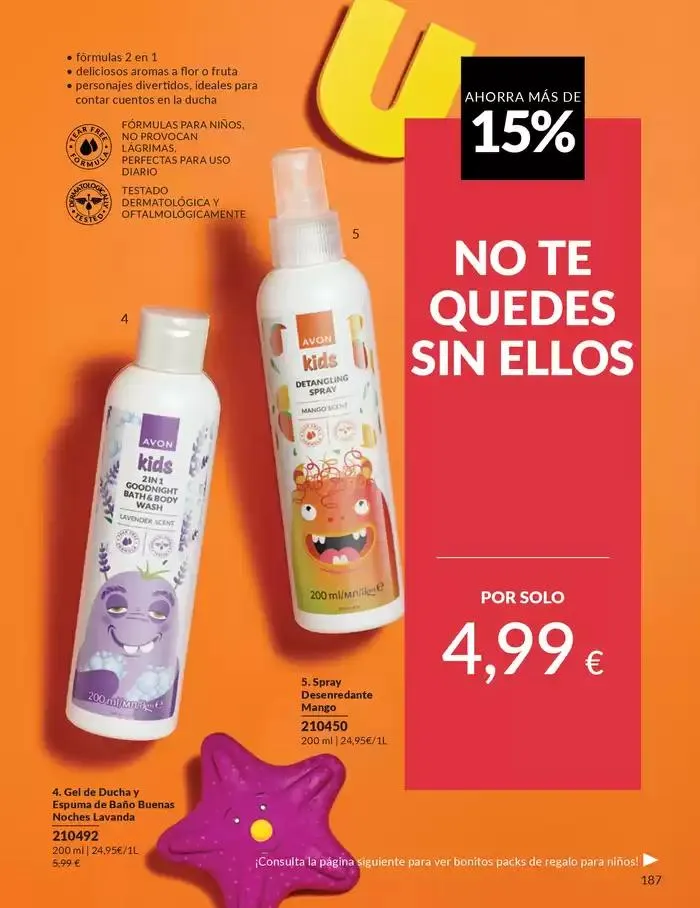 Catálogo de Catálogo AVON Mayo 2 de mayo al 31 de mayo 2025 - Página 187