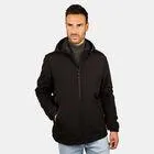 Chaqueta de hombre acolchada con capucha