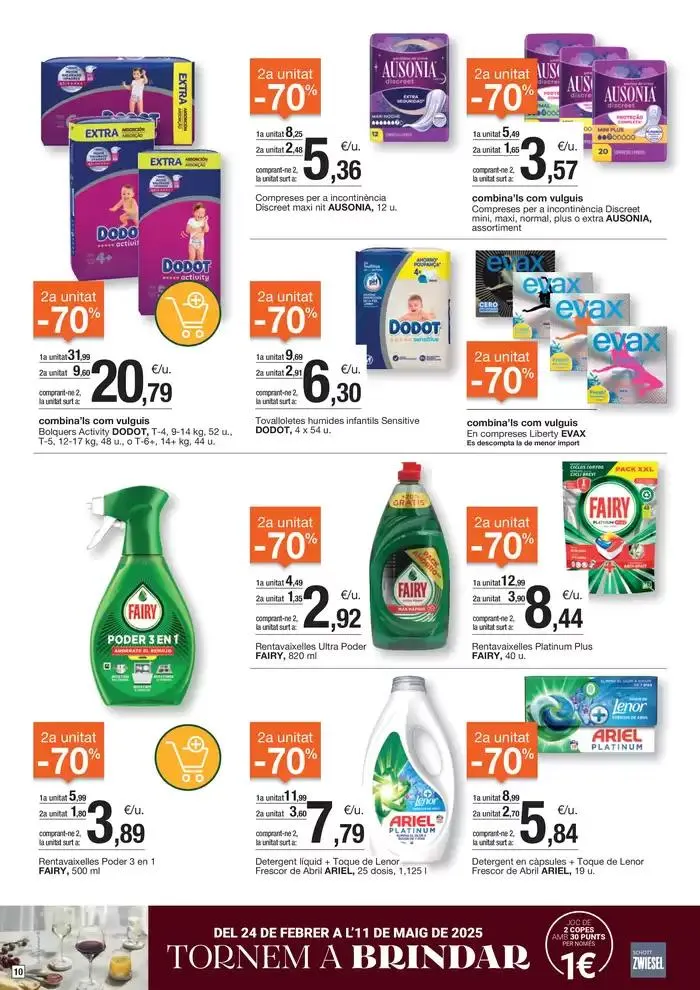 Catálogo de Ofertes vàlides del 18 al 31 de març 19 de marzo al 31 de marzo 2025 - Página 10