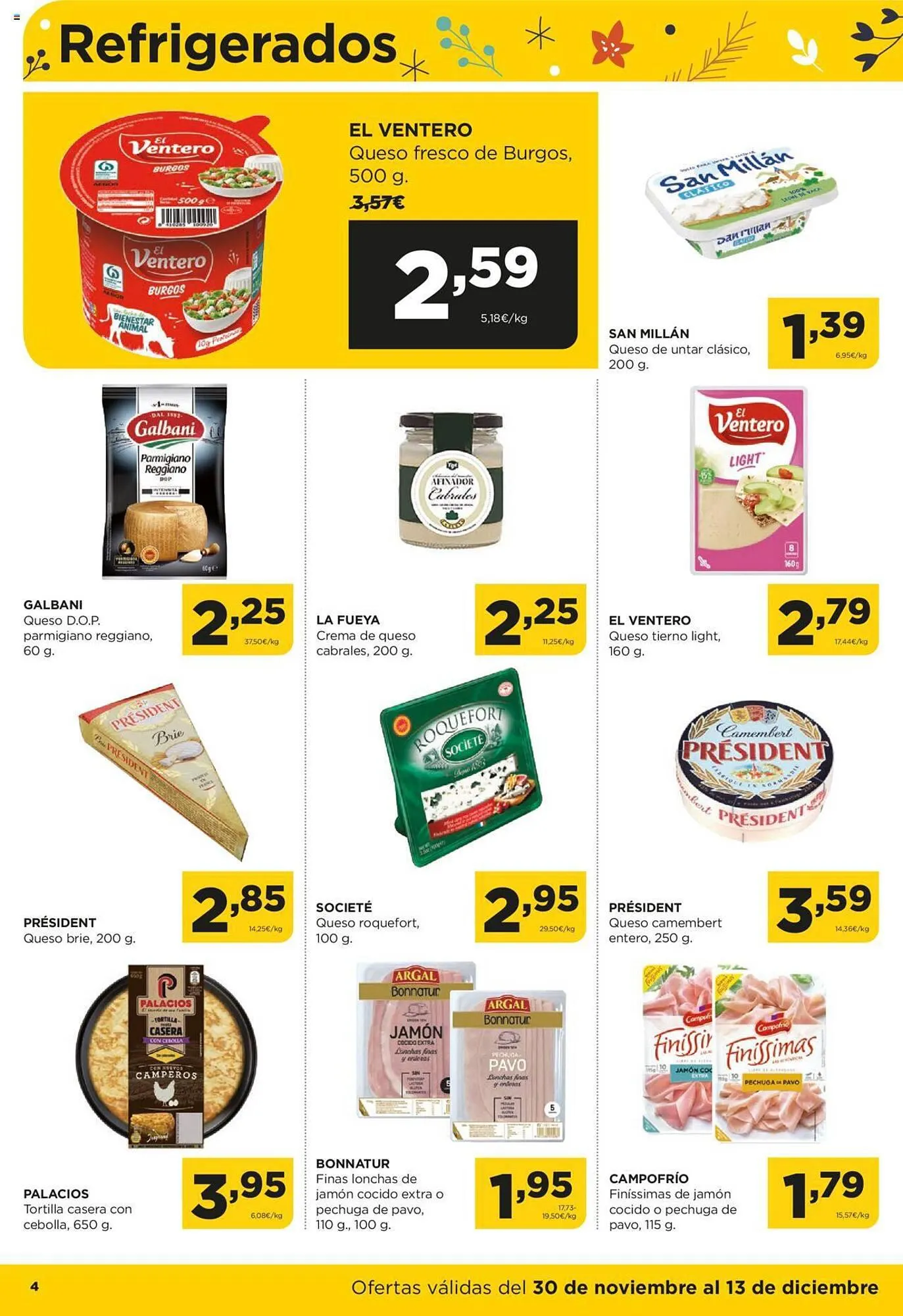 Catálogo de Folleto Alimerka 30 de noviembre al 13 de diciembre 2023 - Página 4