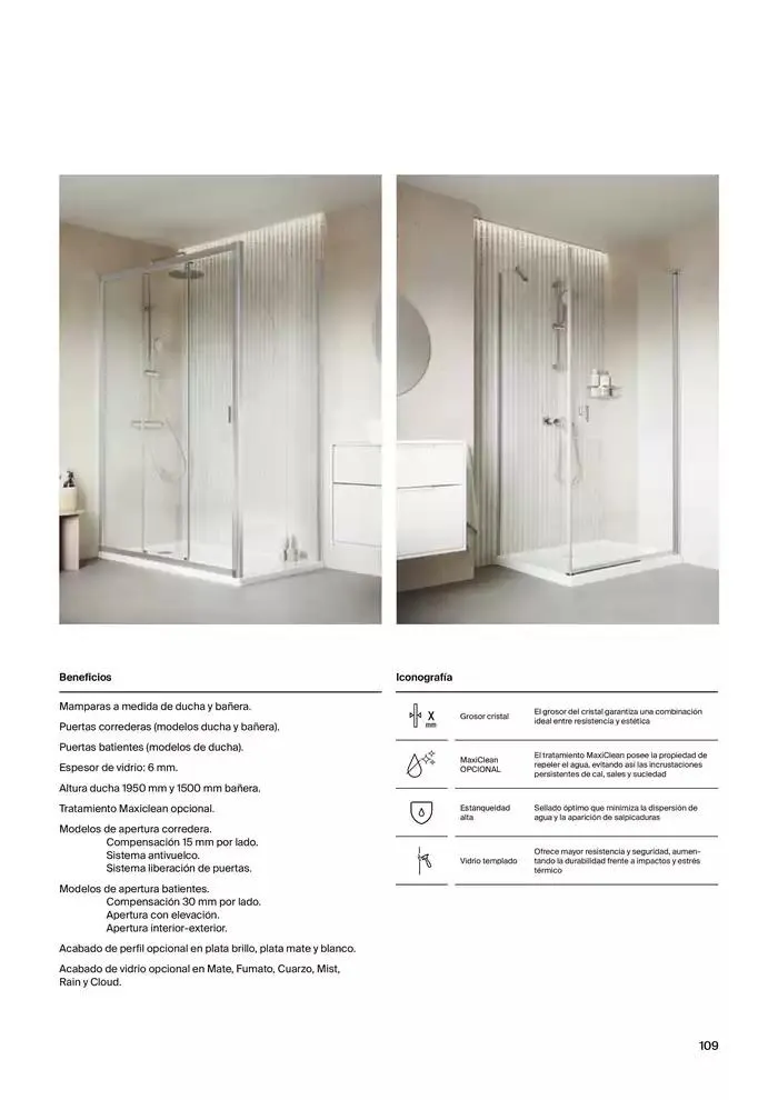 Catálogo de Platos de Ducha, Bañeras y Mamparas 9 de enero al 31 de diciembre 2025 - Página 111