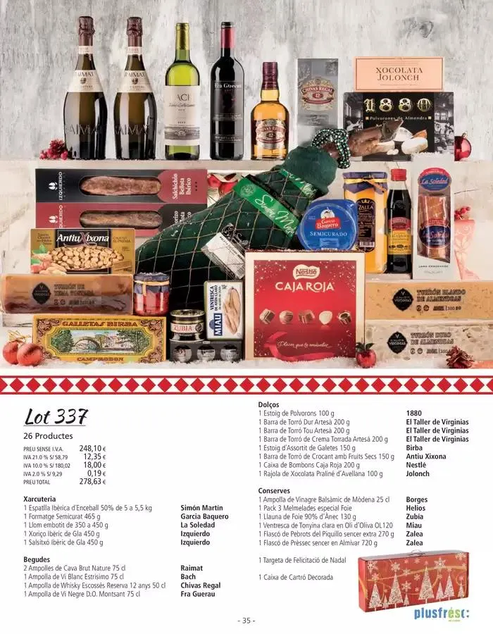 Catálogo de Lots De Nadal Per Regalar 18 de octubre al 19 de diciembre 2024 - Página 37