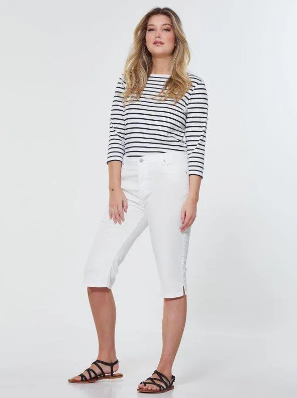 Corsario push up corte 5 bolsillos