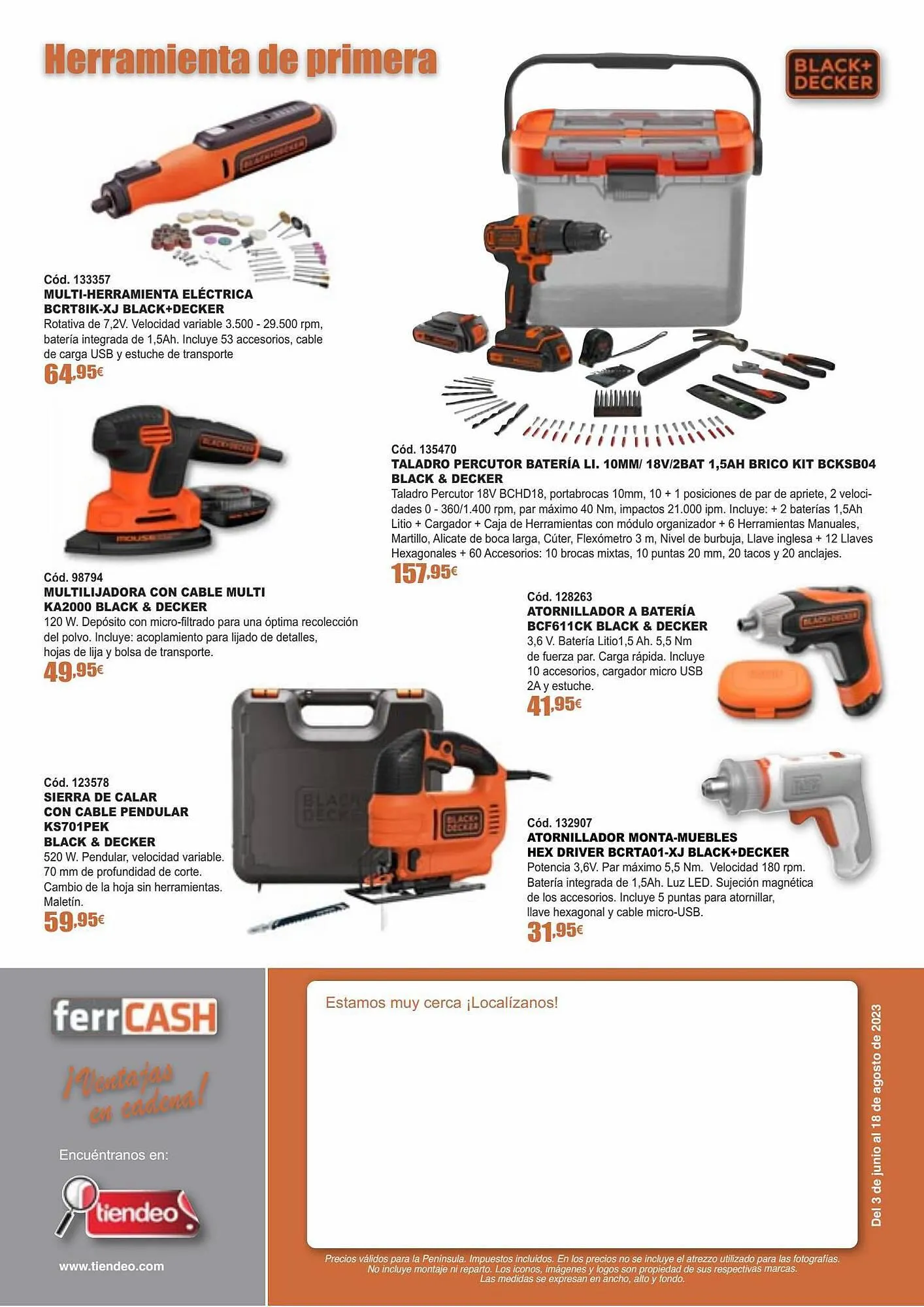 Catálogo de Folleto Ferrcash 3 de junio al 18 de agosto 2023 - Página 36