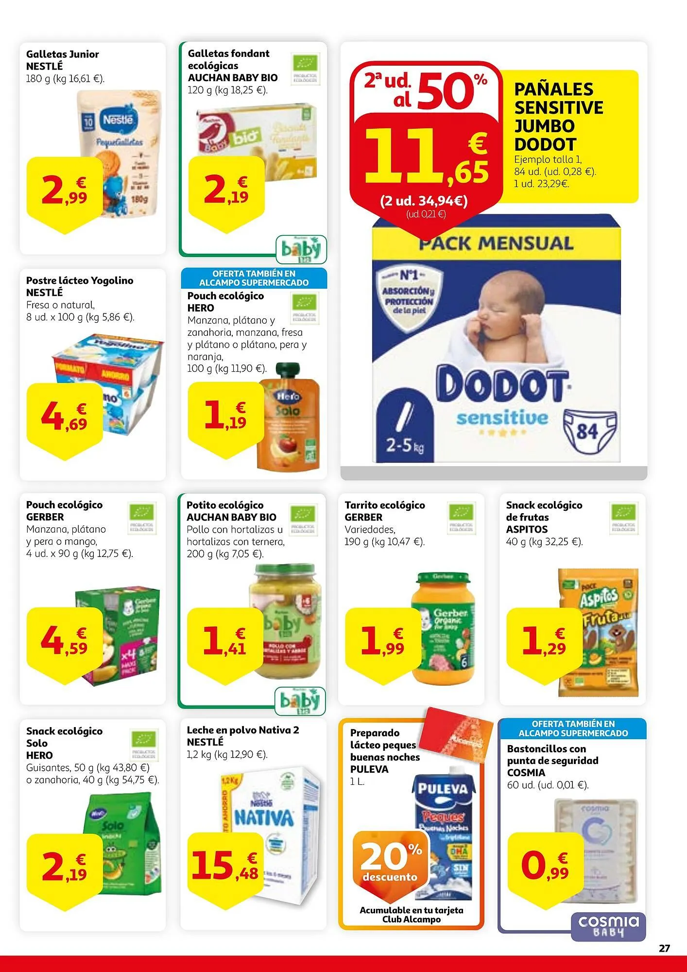 Catálogo de Folleto Alcampo 19 de julio al 31 de julio 2024 - Página 27