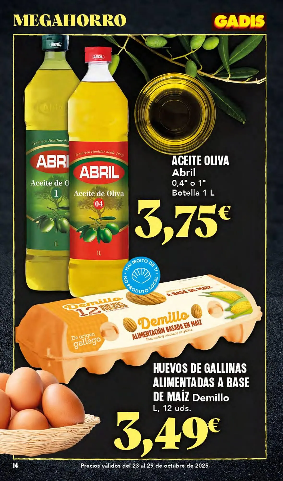 Catálogo de Folleto Gadis 23 de octubre al 29 de octubre 2025 - Página 14