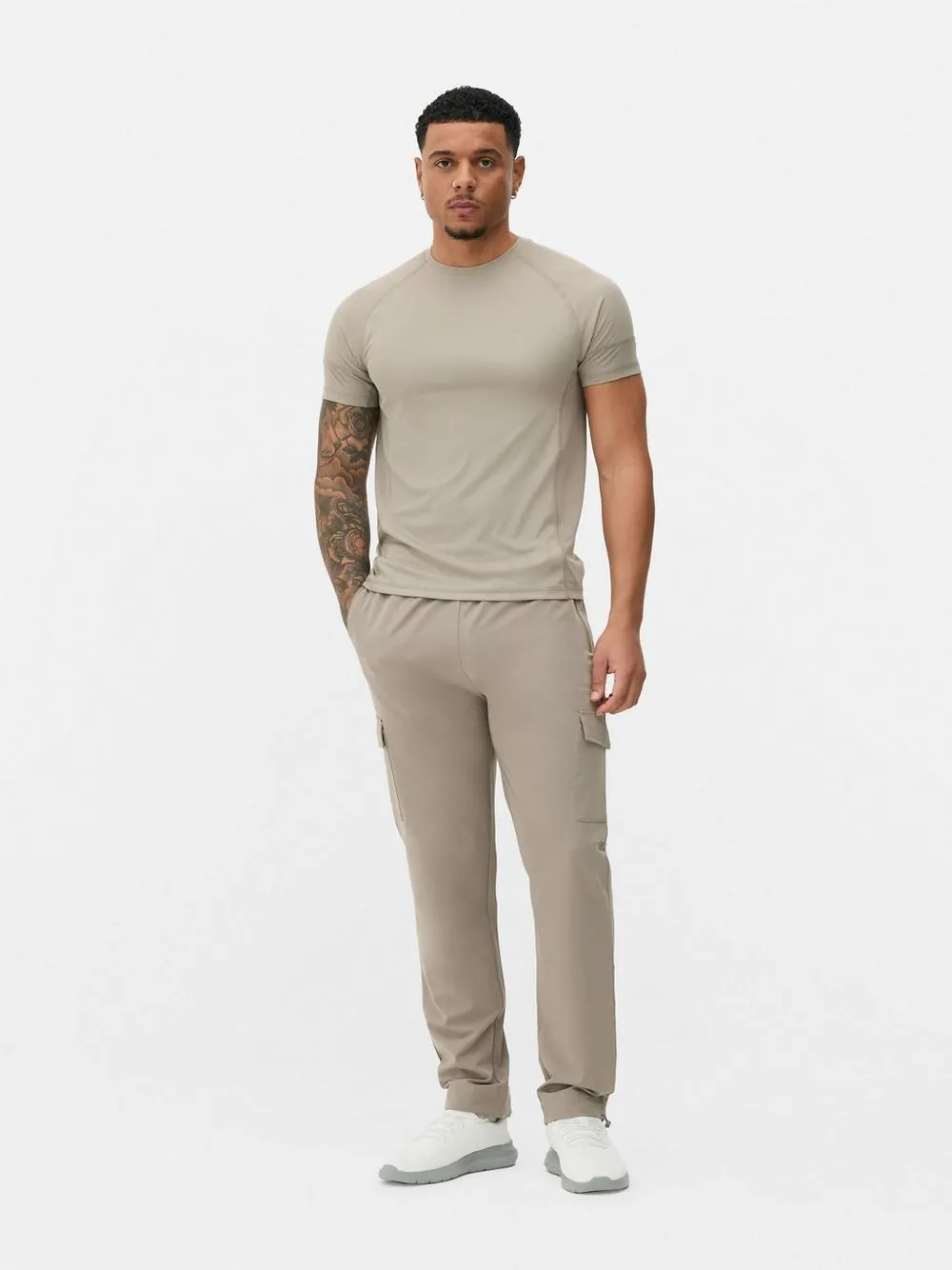 Camiseta de manga corta para el gimnasio